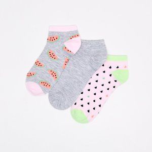 NWT Cute Socks 3 Pairs Watermelon Fruit